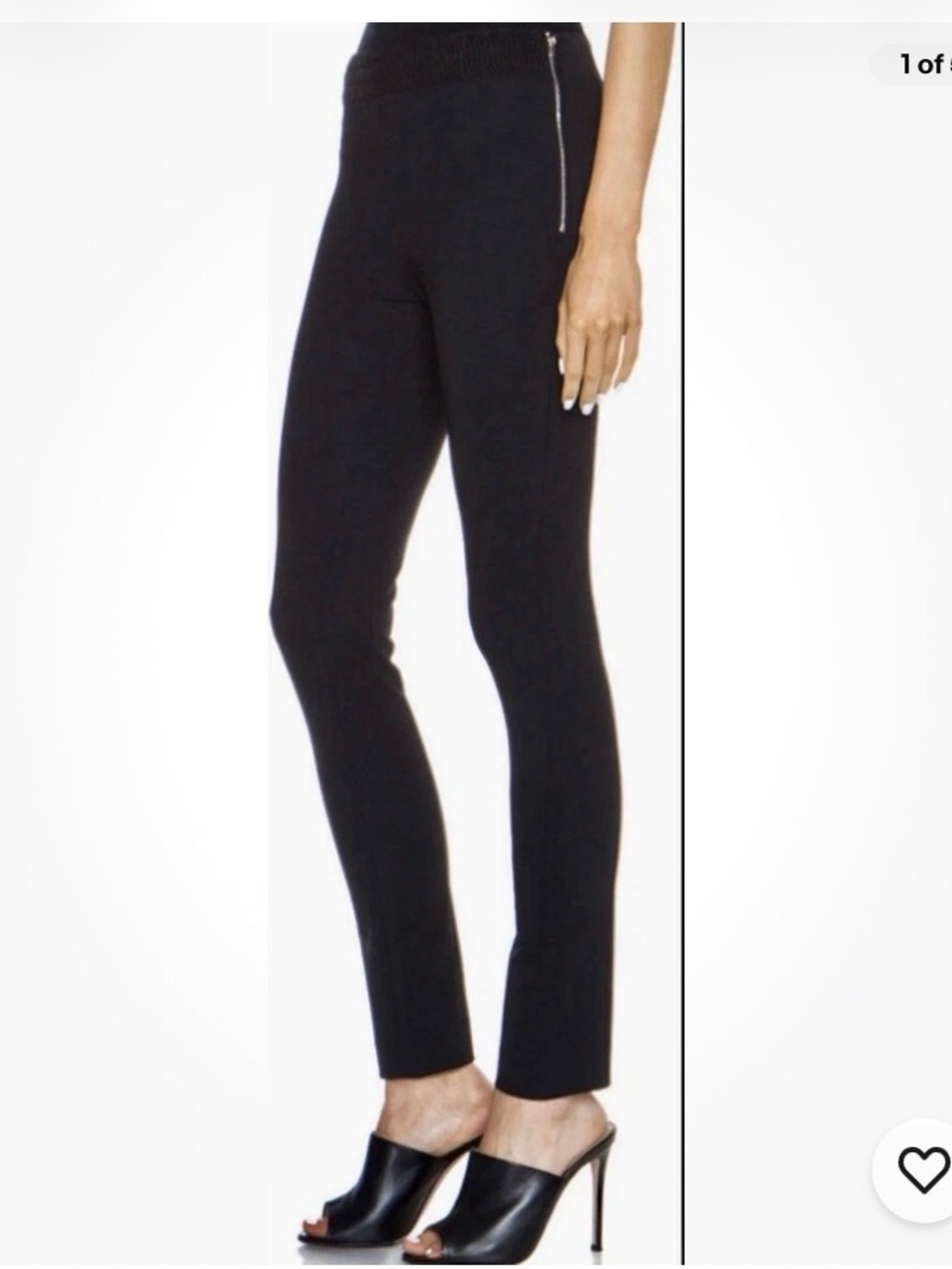 Acne Studios Hey Wool Black Pants EU 38